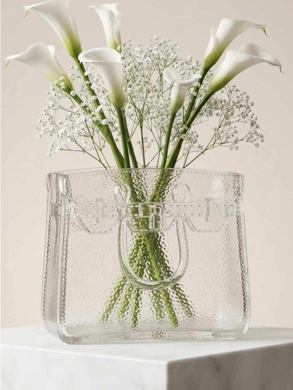 Nothing Personal Berkin Bag Flower Vase BRAND NEW - Collectible. - Picture 2 of 16